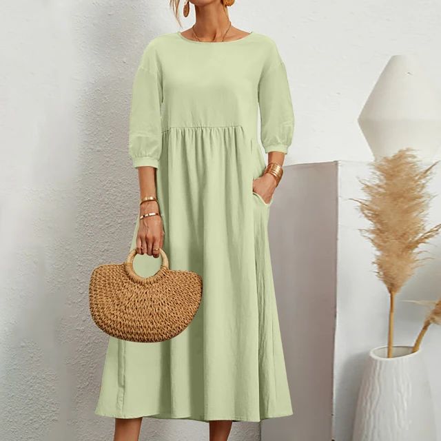EP | Robe midi décontractée