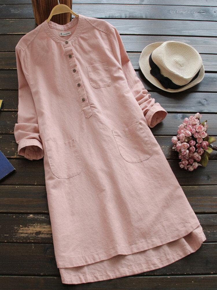 EP | Mini-robes à manches longues avec boutons