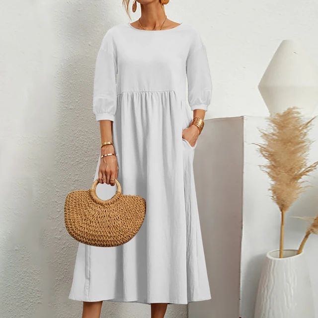 EP | Robe midi décontractée