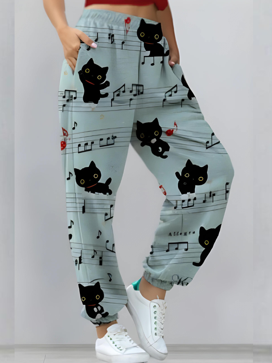 ND | Pantalon imprimé streetwear chic et stylé