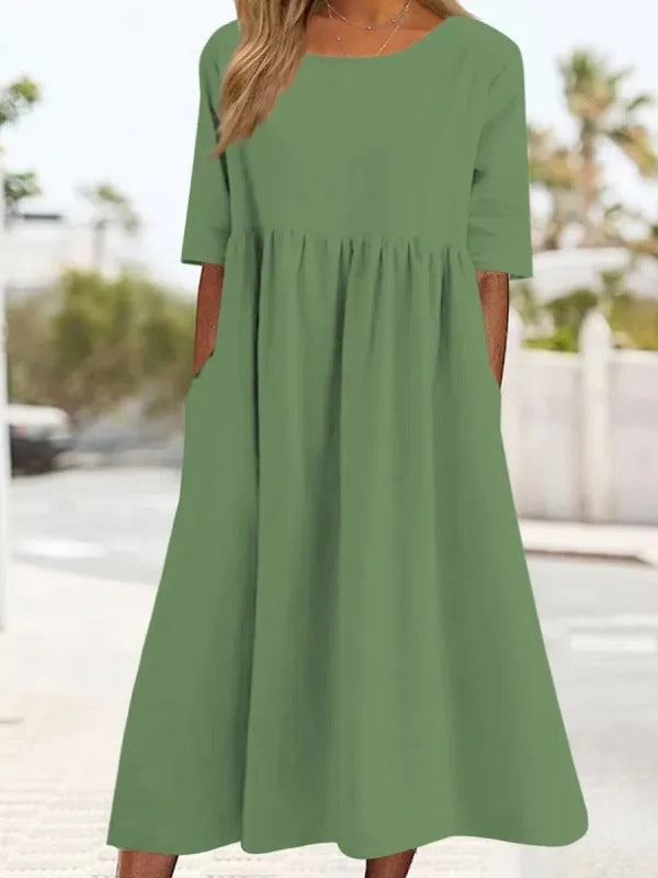 EP | Robe noire midi | Robe midi à manches longues | Robes midi pour femmes