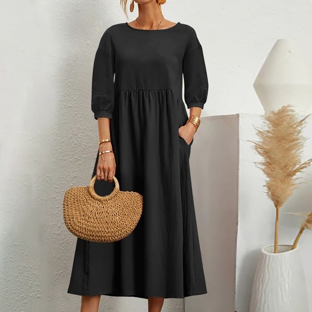 EP | Robe midi décontractée