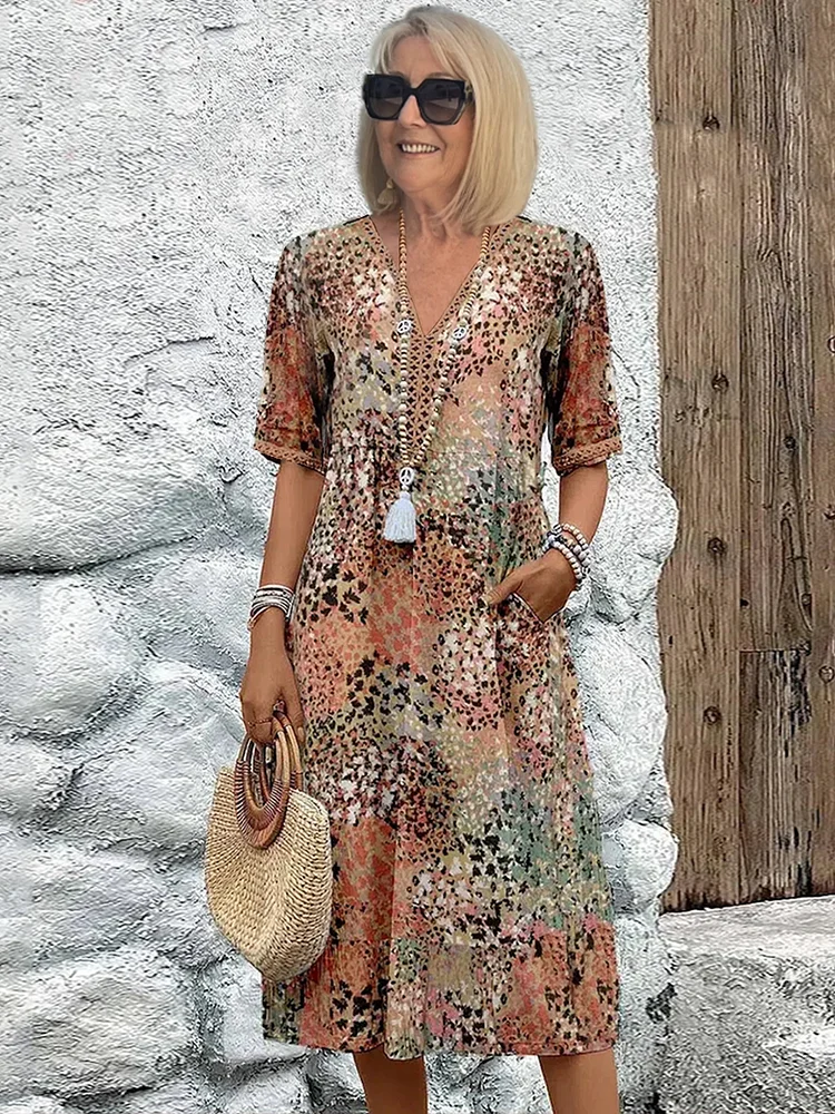 EP | Robe midi élégante et moderne