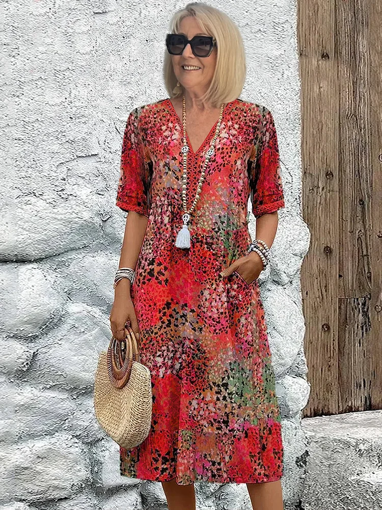 EP | Robe midi élégante et moderne