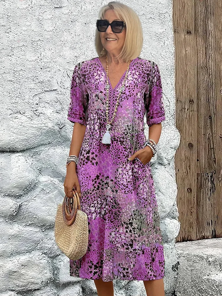 EP | Robe midi élégante et moderne