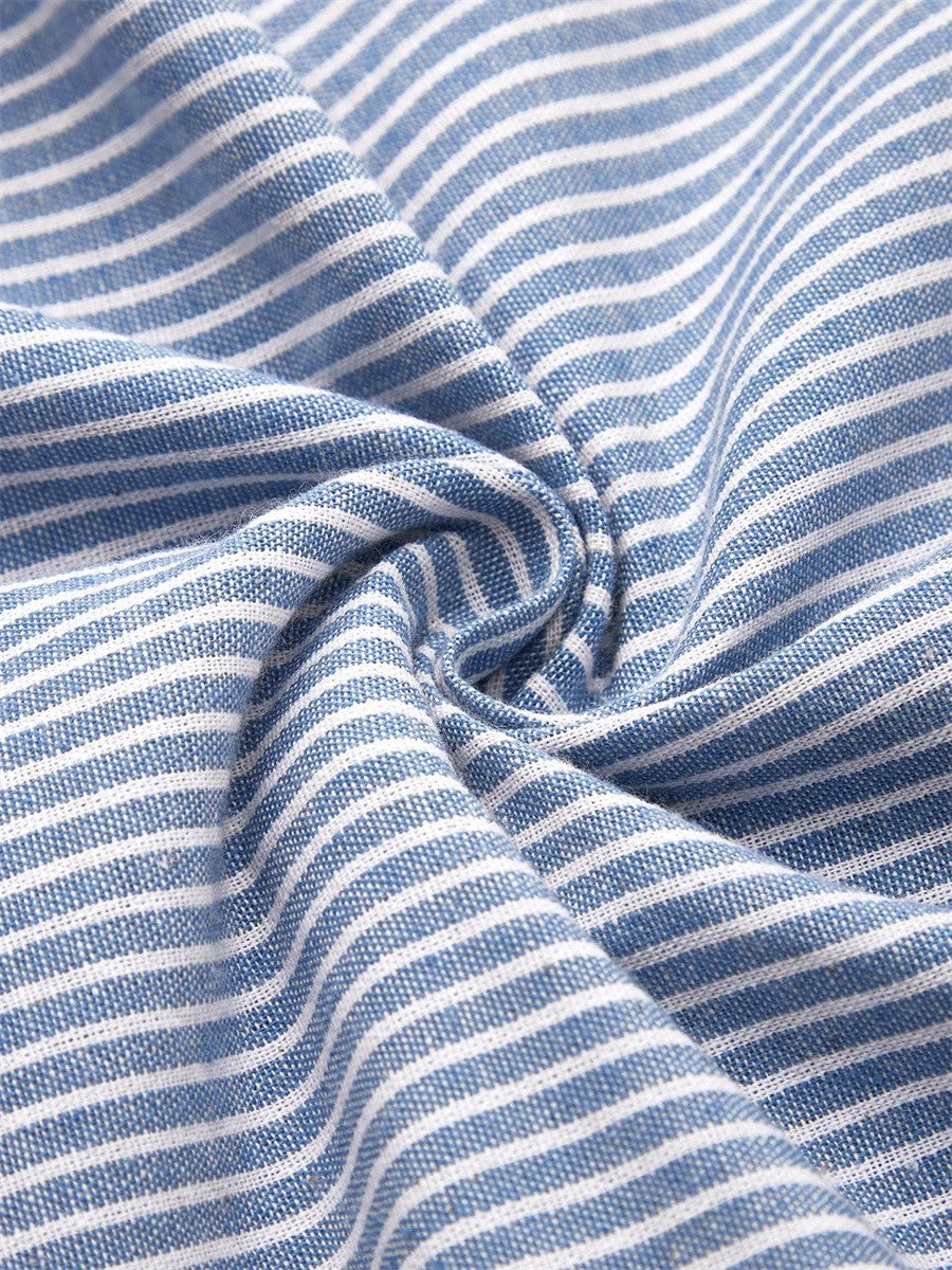 EP | Robe midi rayée