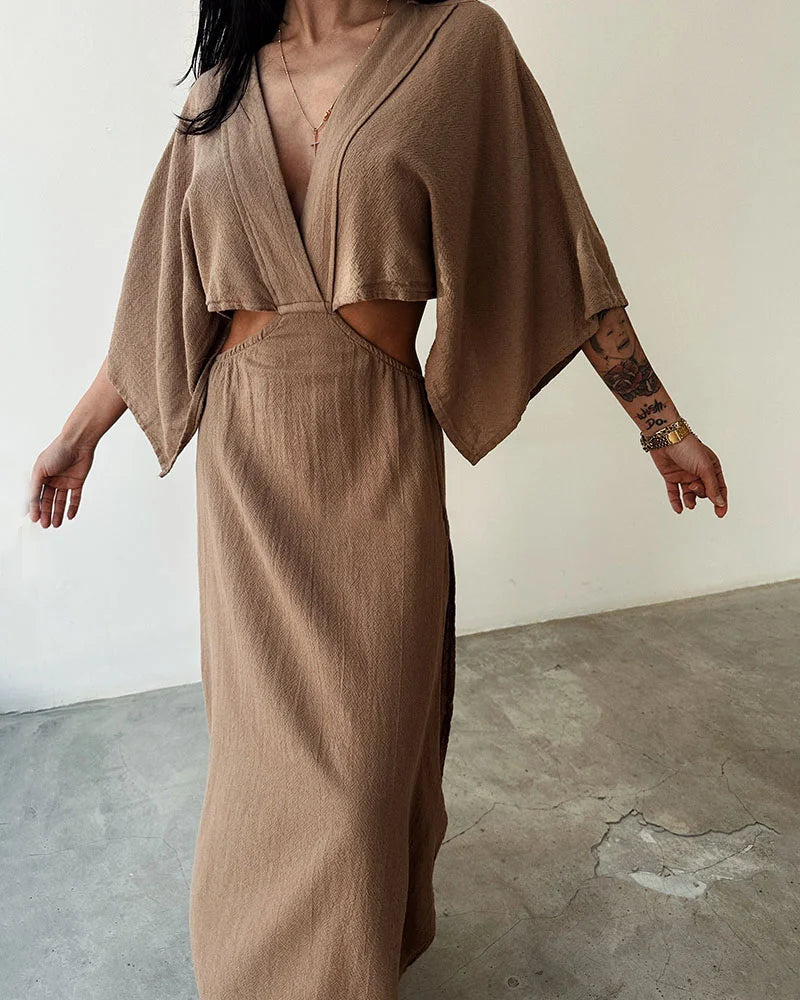 EP | Amelina Robe d'hiver simple et élégante