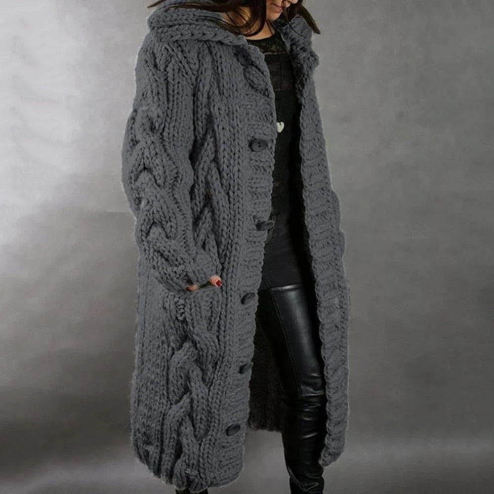 EP | Manteau tricoté douillet pour femmes