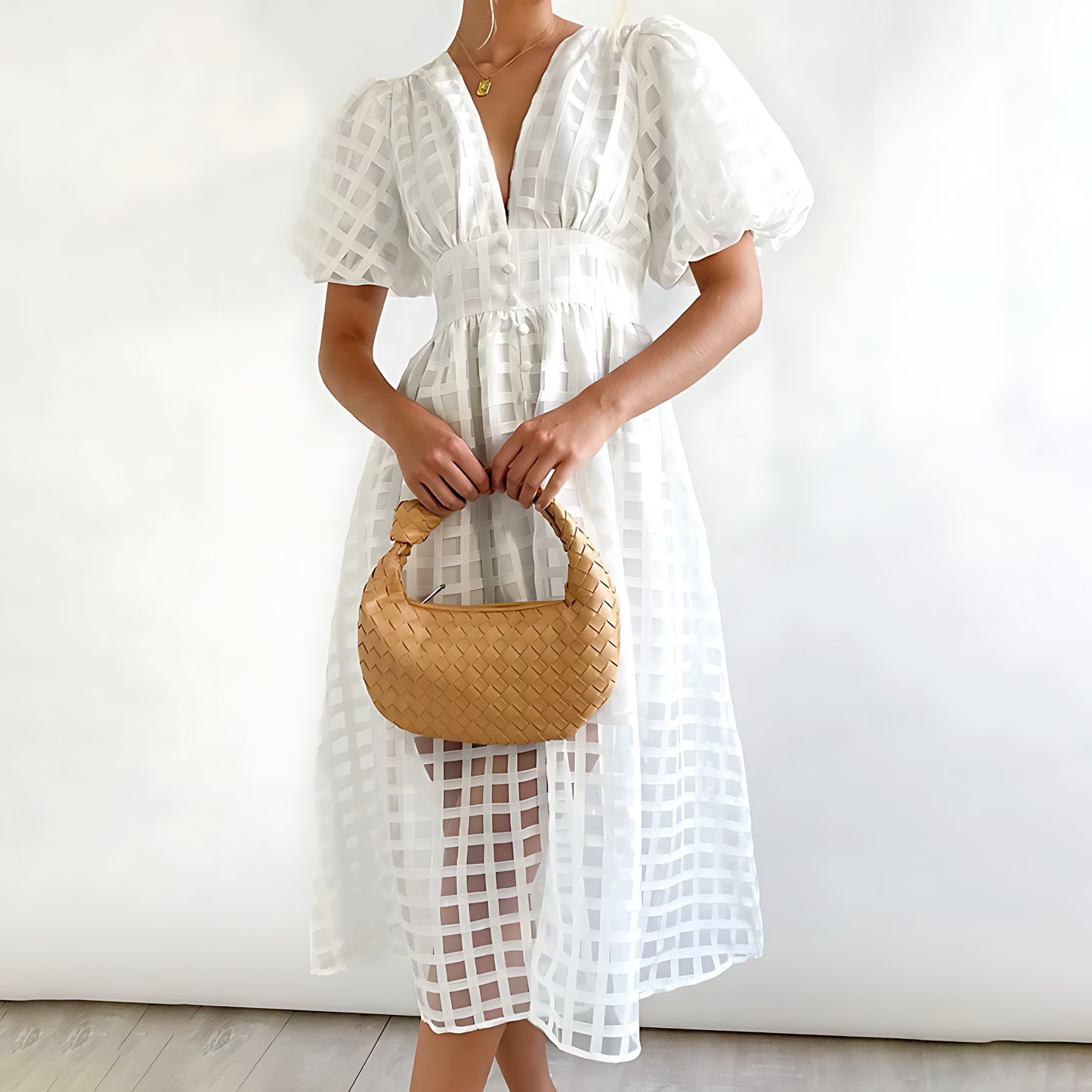 EP | Robe midi élégante