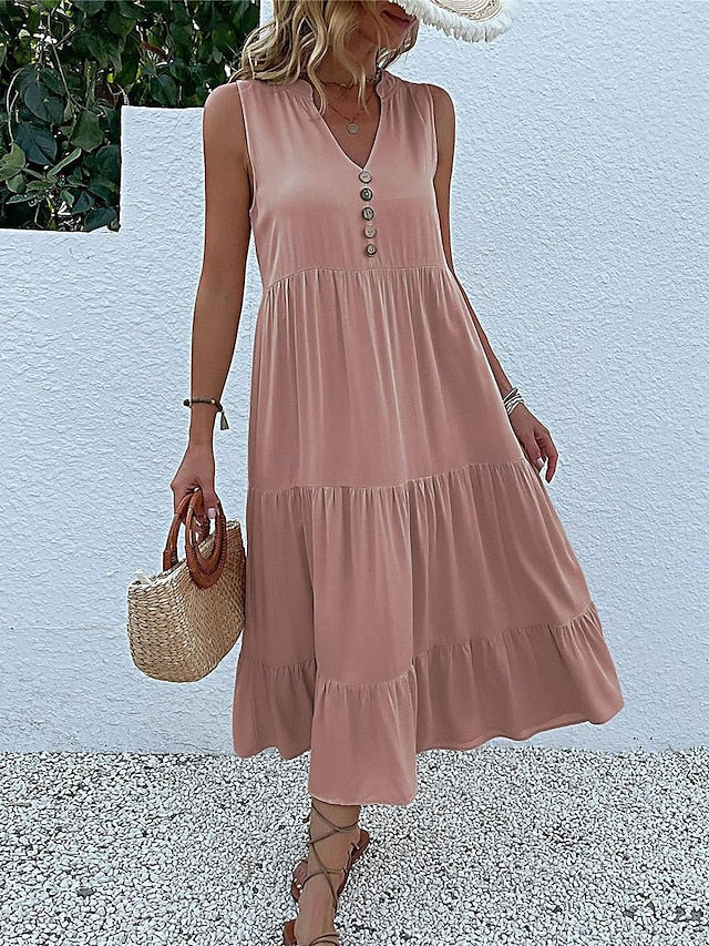 EP | Robe de loisirs avec boutons