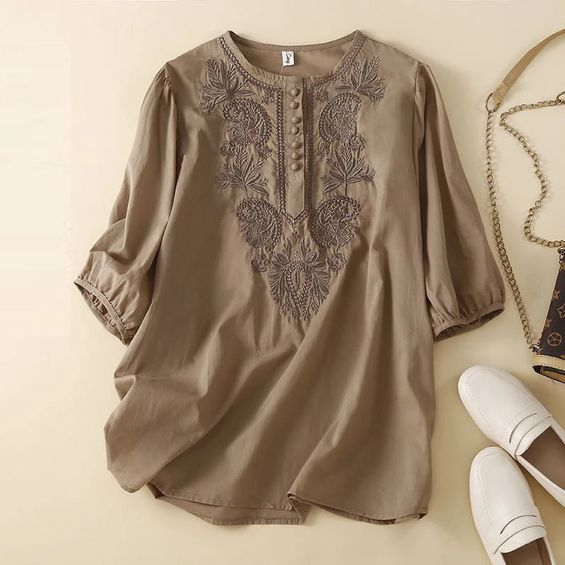EP | Blouse élégante avec broderie