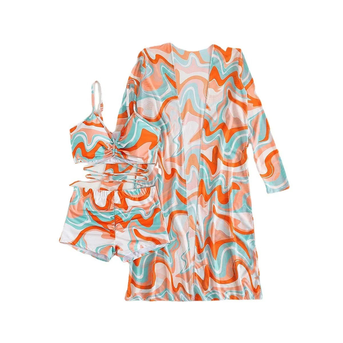 EP | Maillot de bain 3 pièces à motifs