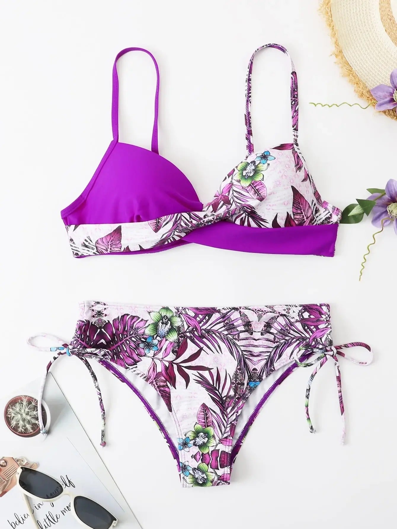 EP | Bikini avec imprimé fleuri