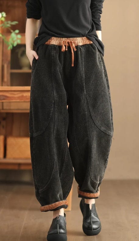 EP | Pantalon en velours côtelé mode femme