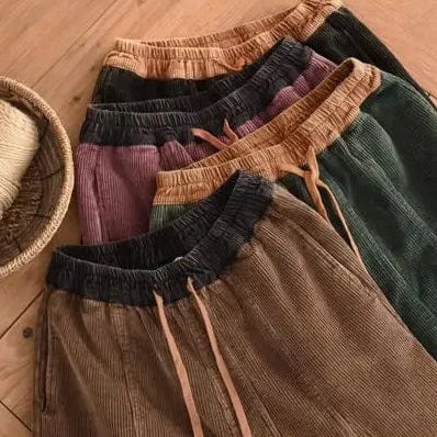 EP | Pantalon en velours côtelé mode femme