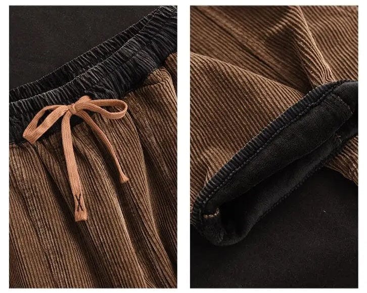 EP | Pantalon en velours côtelé mode femme