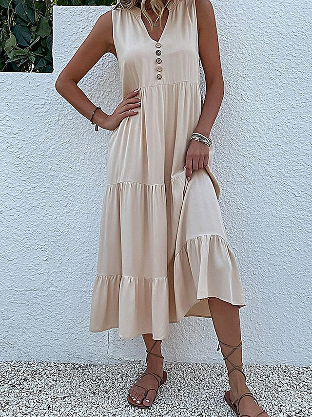 EP | Robe de loisirs avec boutons