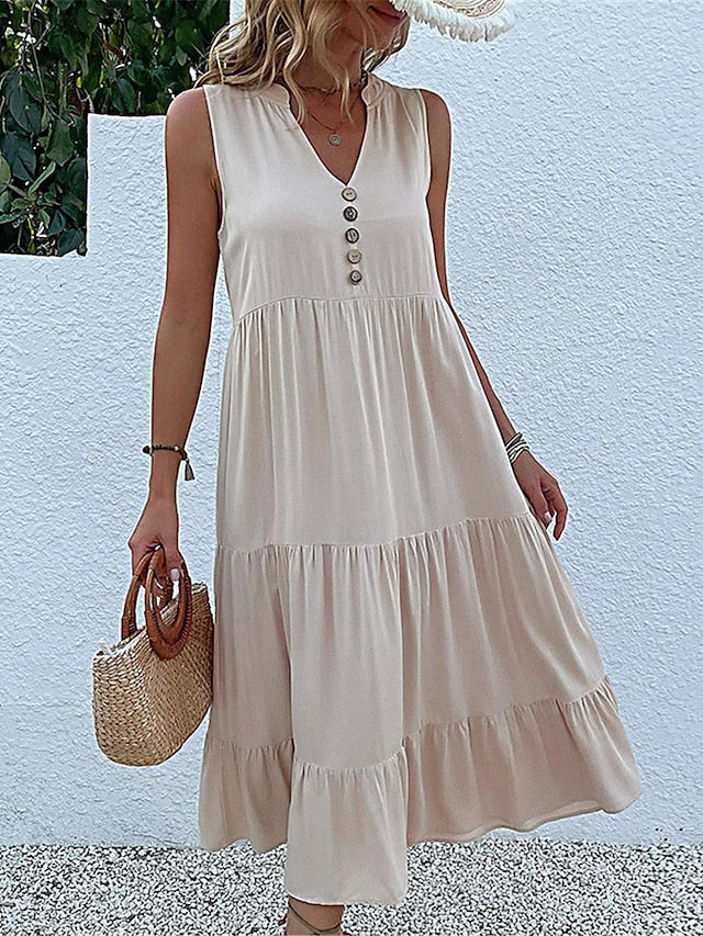 EP | Robe de loisirs avec boutons