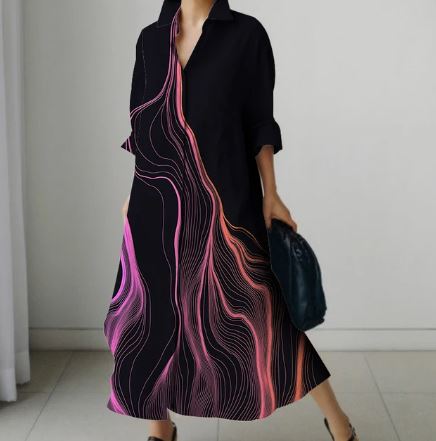 EP | Robe chemisier élégante pour femmes