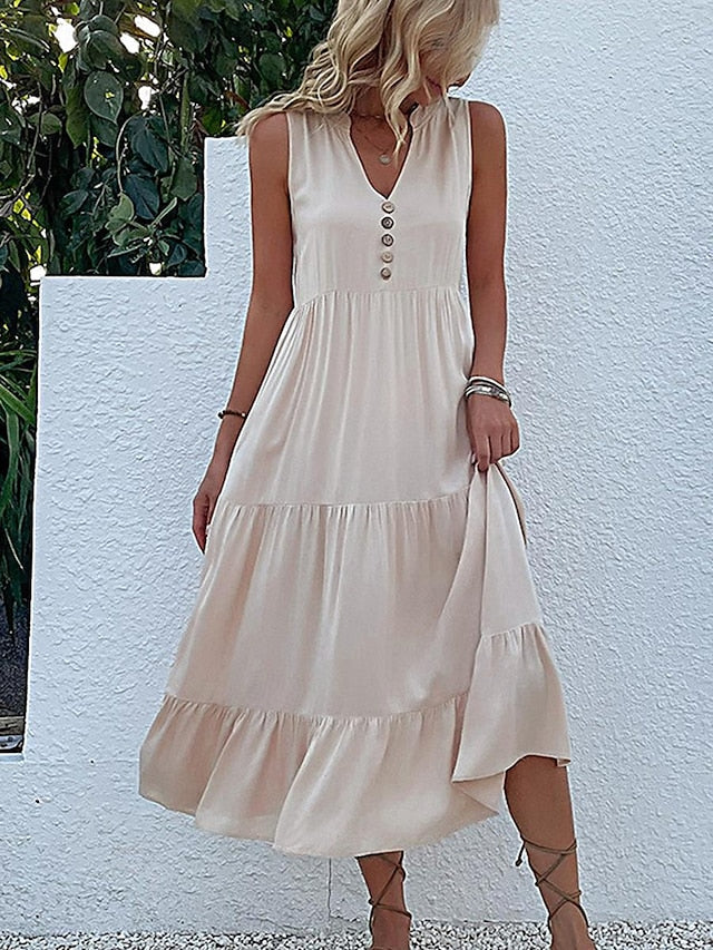 EP | Robe de loisirs avec boutons