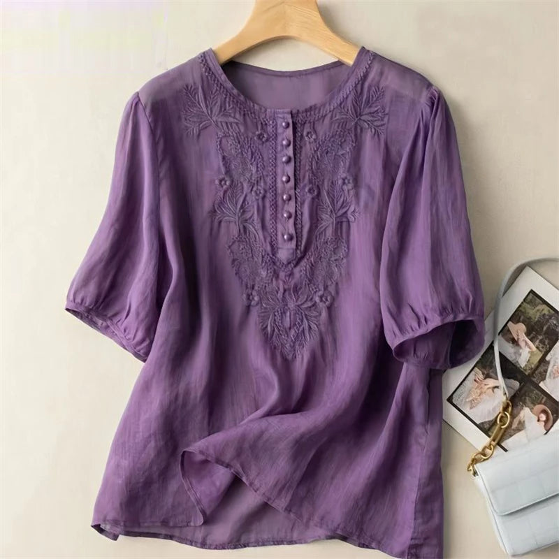 EP | Blouse élégante avec broderie