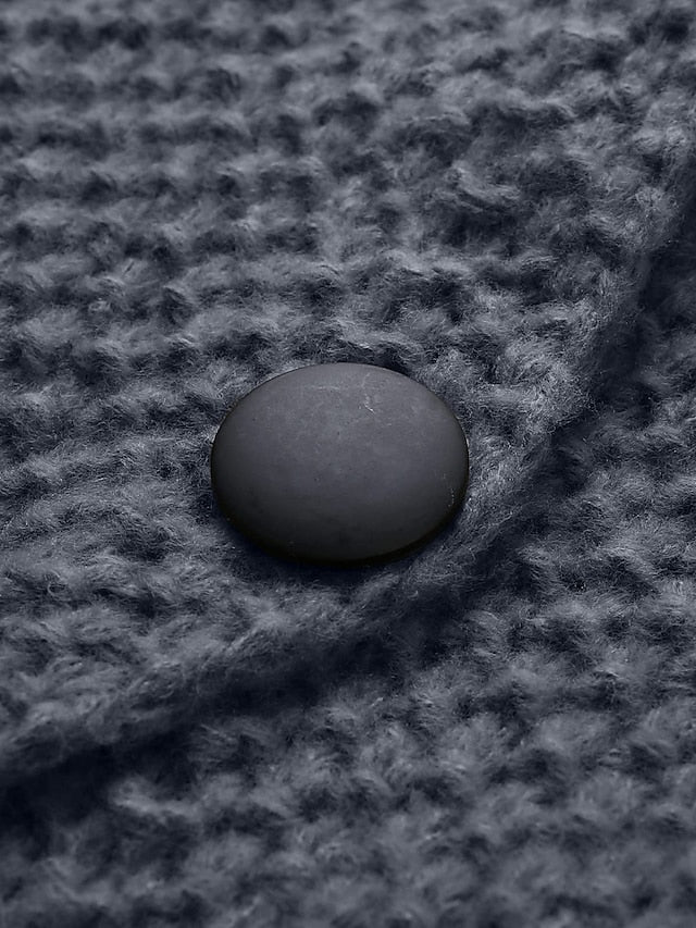 ND | Cardigan à capuche en grosse maille