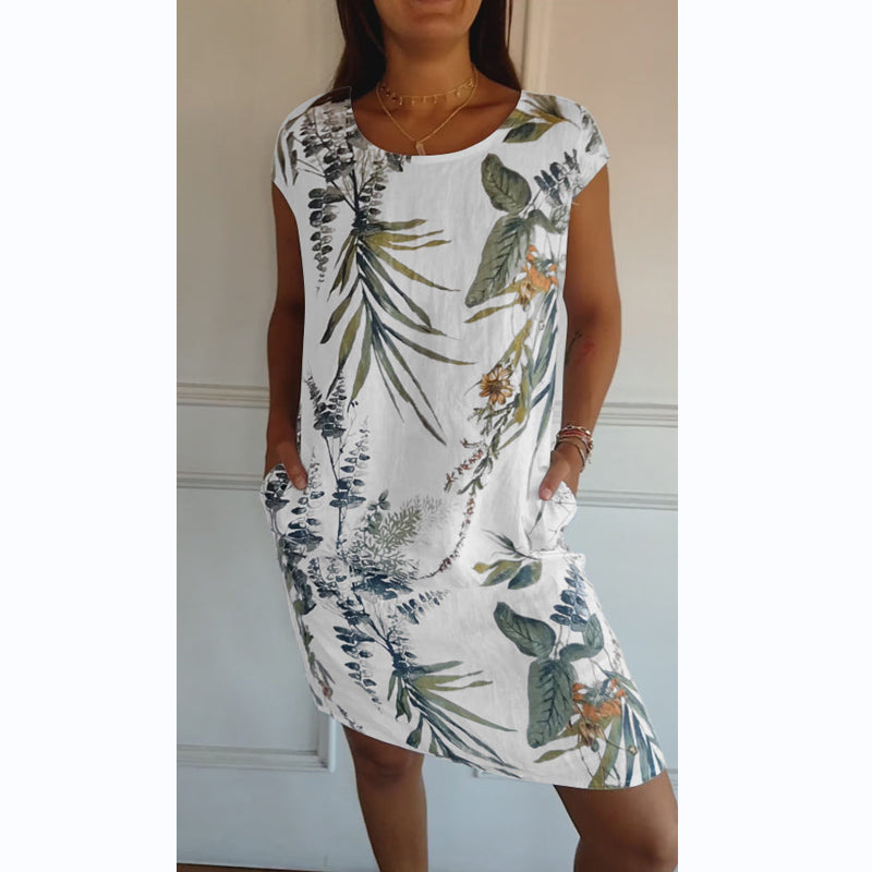 EP | Robe midi botanique