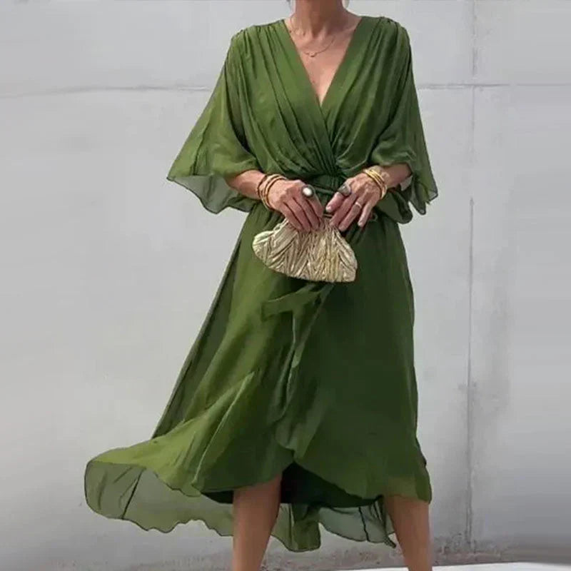 EP | Robe élégante avec décolleté en V