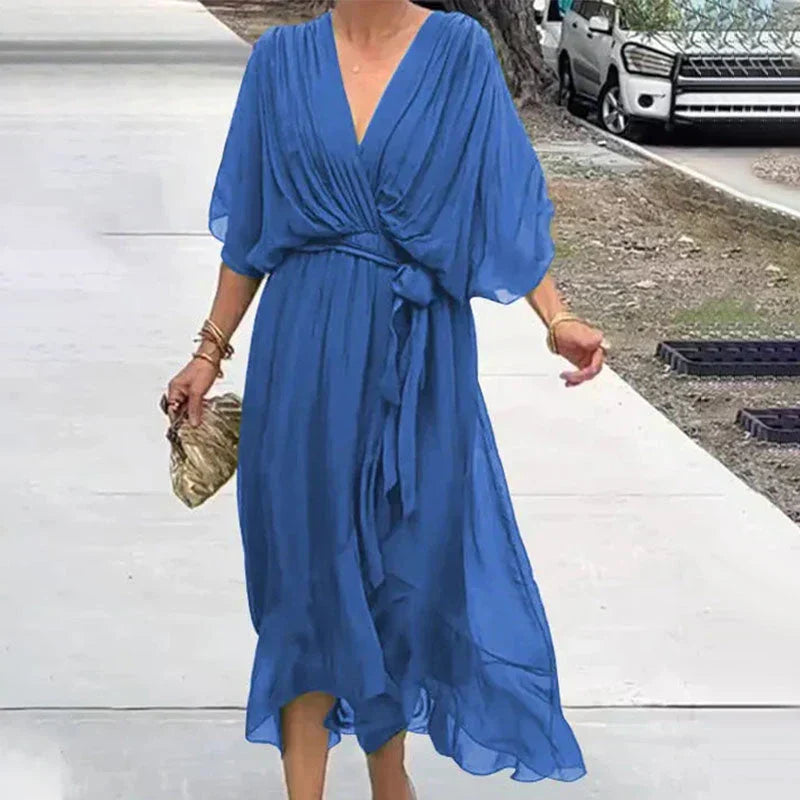 EP | Robe élégante avec décolleté en V