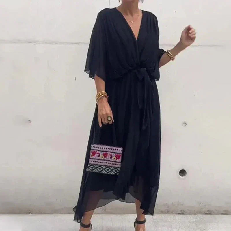 EP | Robe élégante avec décolleté en V