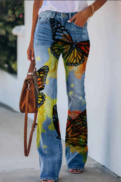 ND | Faux pantalon à pattes d'élévation imprimé