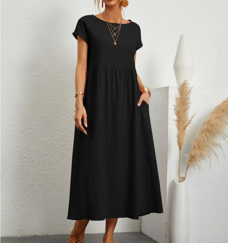EP | Robe midi élégante à la coupe décontractée