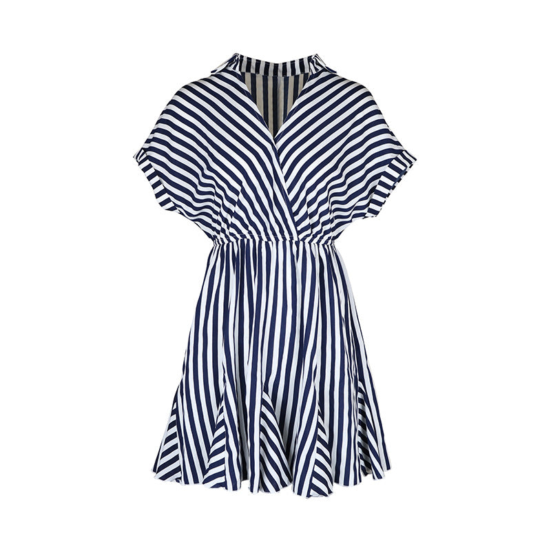 EP | Robe courte à rayures