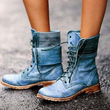 EP | Bottes élégantes avec laçage sur le devant
