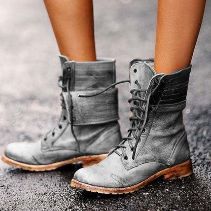 EP | Bottes élégantes avec laçage sur le devant