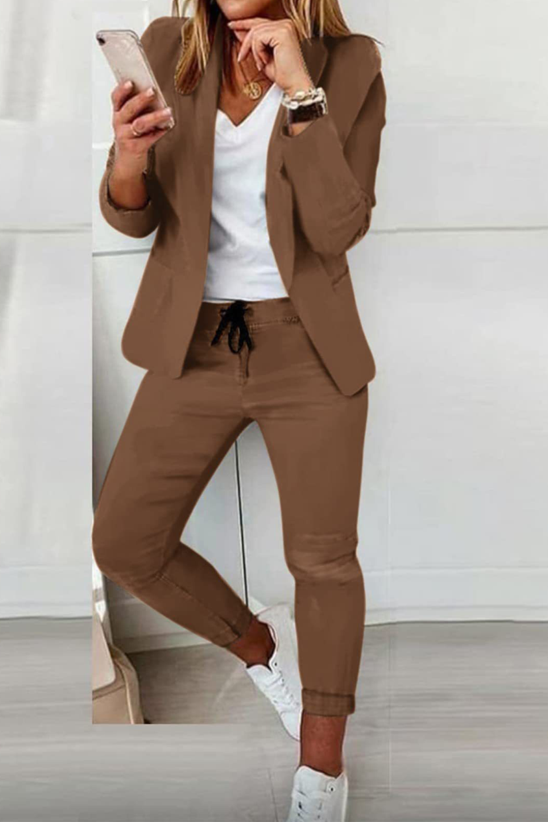 EP | Ensemble de costume décontracté et à la mode (10 couleurs)