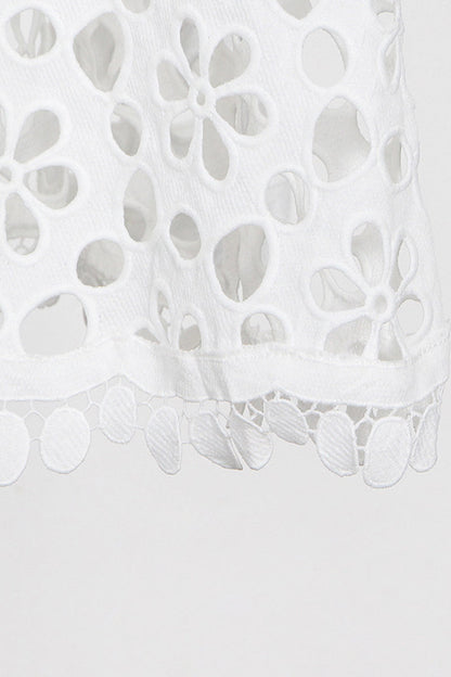 EP | Maxi-robe avec broderie anglaise