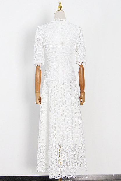 EP | Maxi-robe avec broderie anglaise