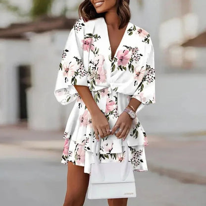 EP | Robe à motifs floraux