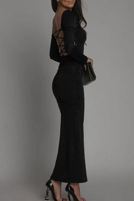 EP | Robe midi sculptante