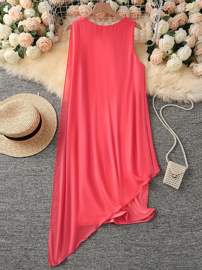 EP | ROBE MIDI SANS MANCHES INTEMPORELLE