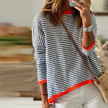 ND | Chemise à manches longues rayée