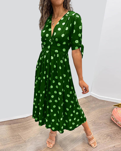 EP | Robe midi élégante en duvet
