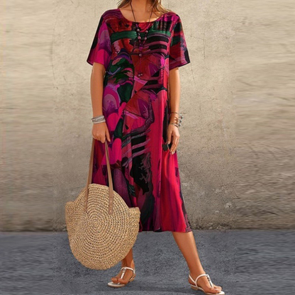EP | Robe midi Artistic Print