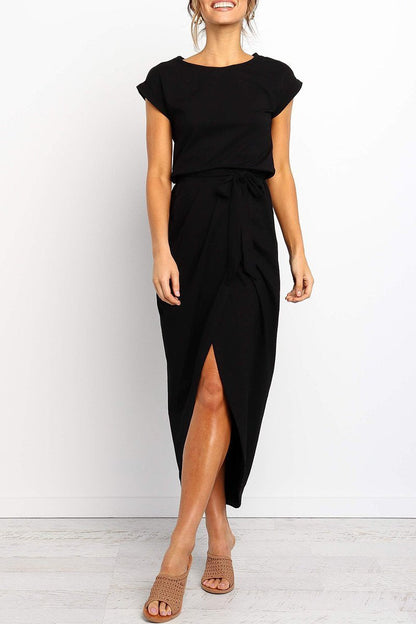 EP | Robe midi avec boutons