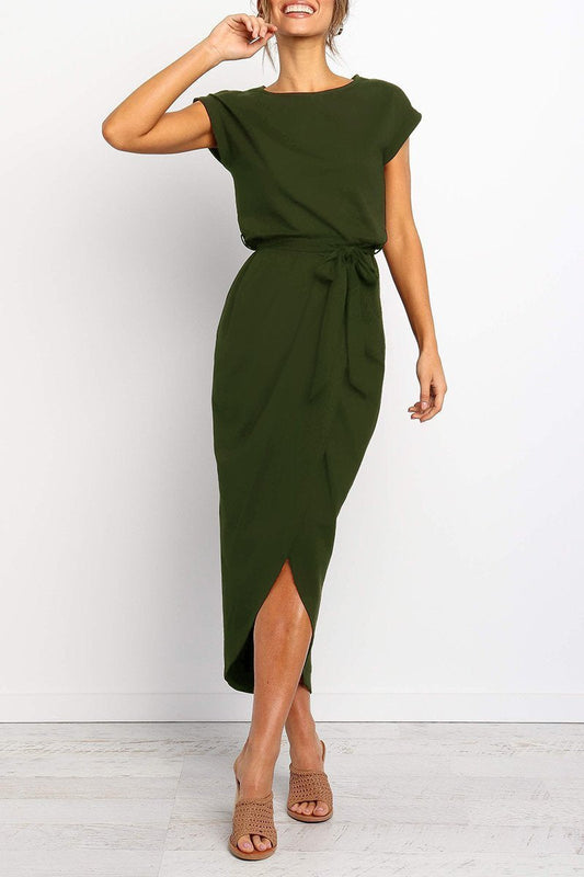 EP | Robe midi avec boutons