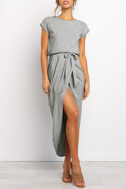 EP | Robe midi avec boutons