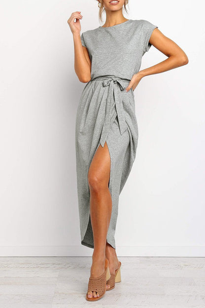 EP | Robe midi avec boutons