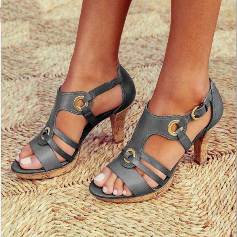 EP | | Sandales confortables à talons hauts