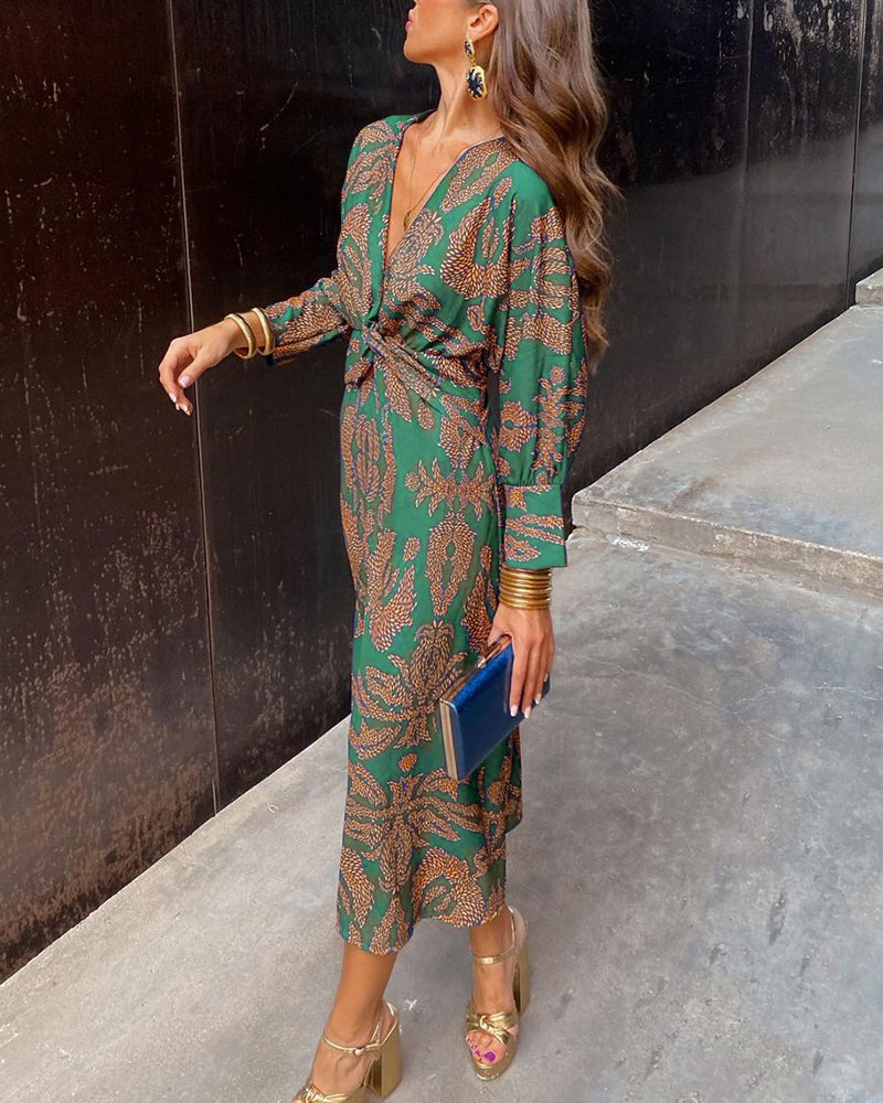EP | Robe midi Twist Elegance